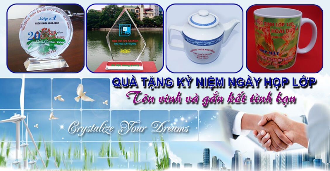 IN QUÀ TẶNG KỶ NIỆM NGÀY HỌP LỚP Ở THANH HÓA