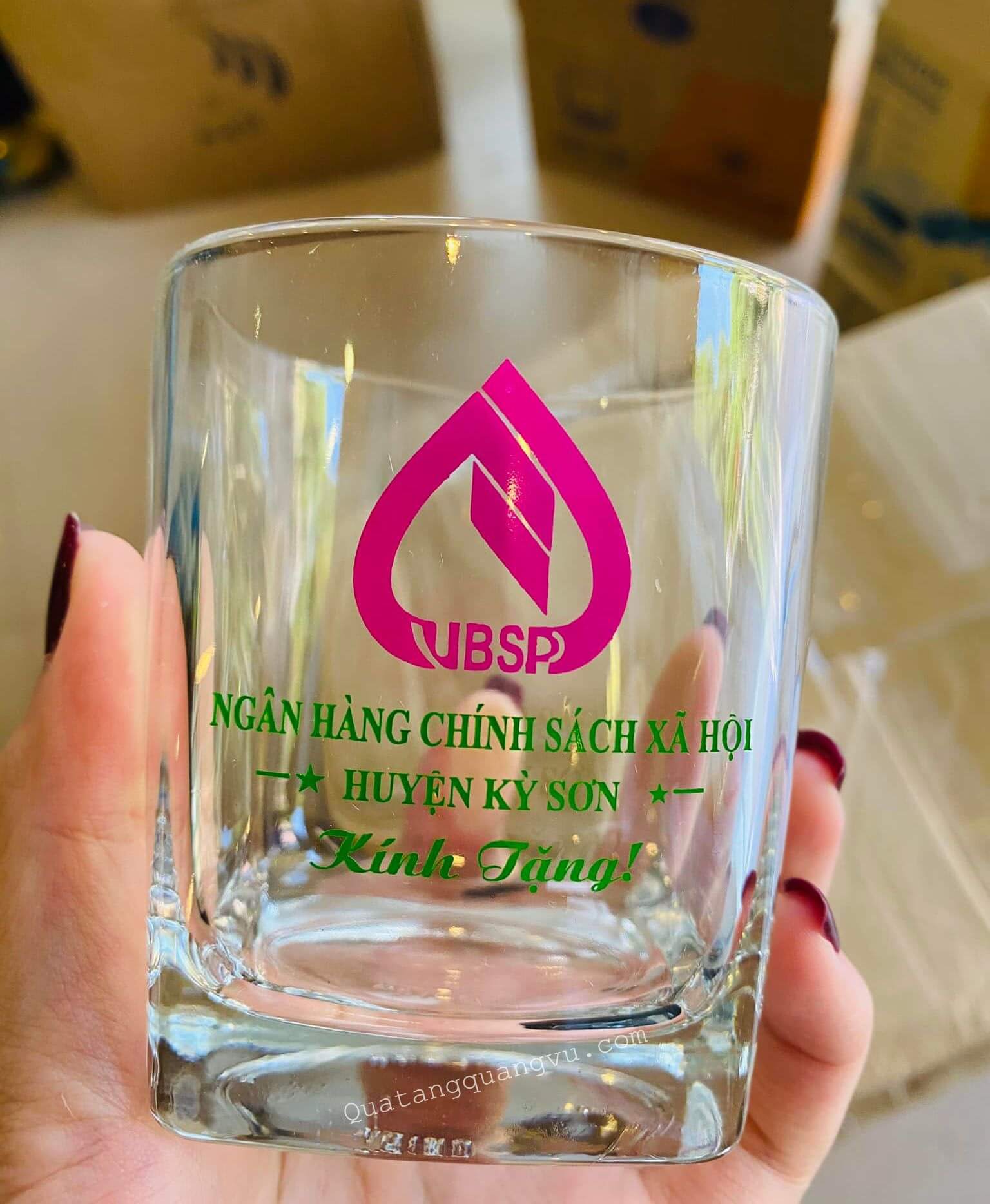 in cốc thuy tinh ở thanh hóa