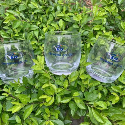 Dịch vụ in logo lên bộ ly thủy tinh tại Thanh Hóa