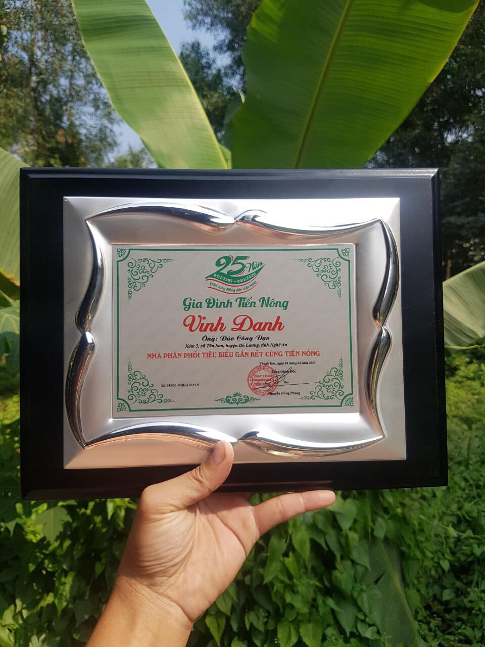 Bảng vinh danh gỗ đồng Ở Thanh Hóa Bảng vinh danh gỗ đồng Ở Thanh Hóa